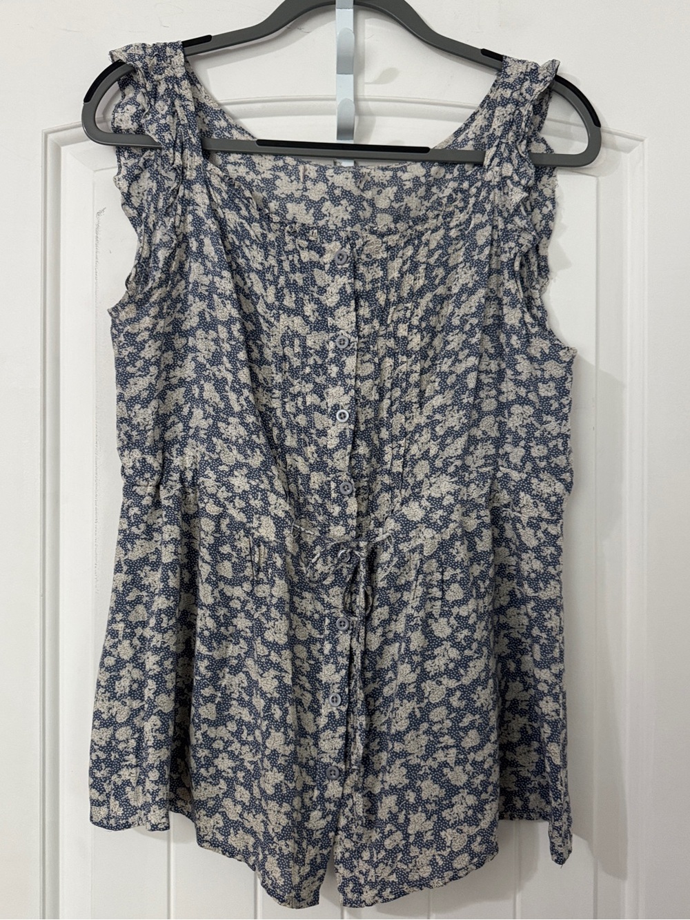 ROMY Floral blue top